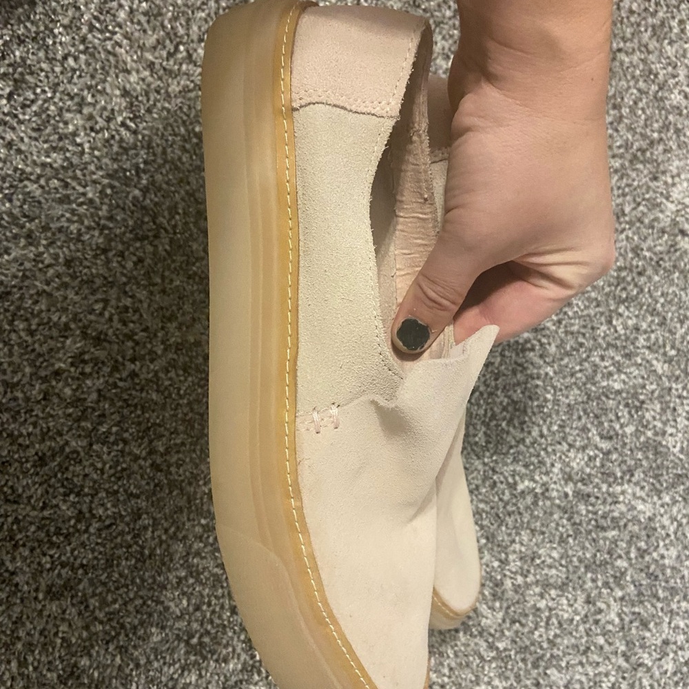 Toms slip on blush color size 9 sunset suede - Picture 9 of 10